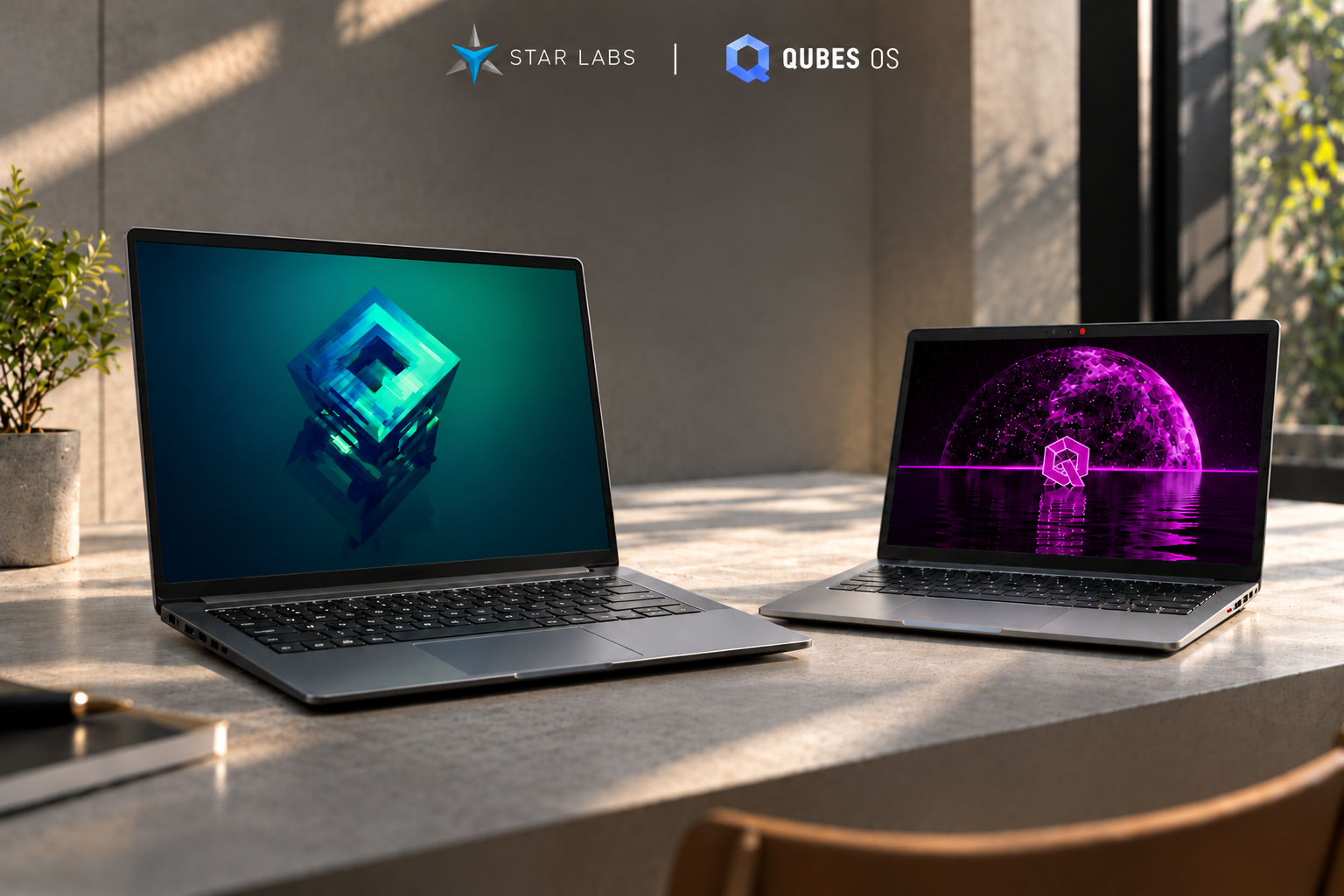 The StarFighter and StarBook Horizon Are Now Qubes OS Certified